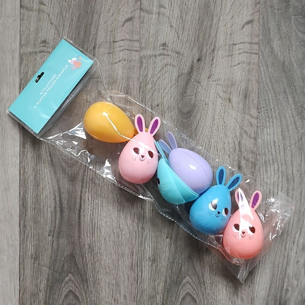 Brand New 6 Pack Filler Easter Eggs For Ages 3+